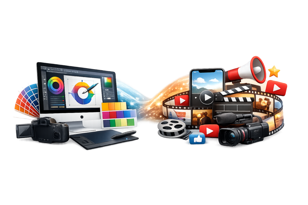 Graphic Design & Video Marketing