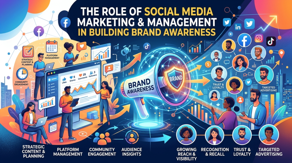 The Role of Social Media Marketing & Management in Building Brand Awareness
